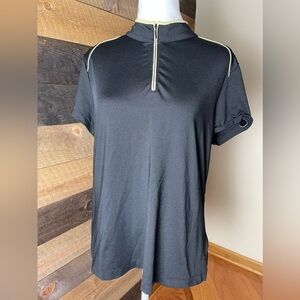 EP Pro Black Golf Shirt, Size Large